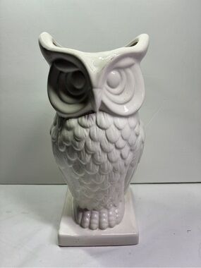 Large Owl Vase 12” Tall